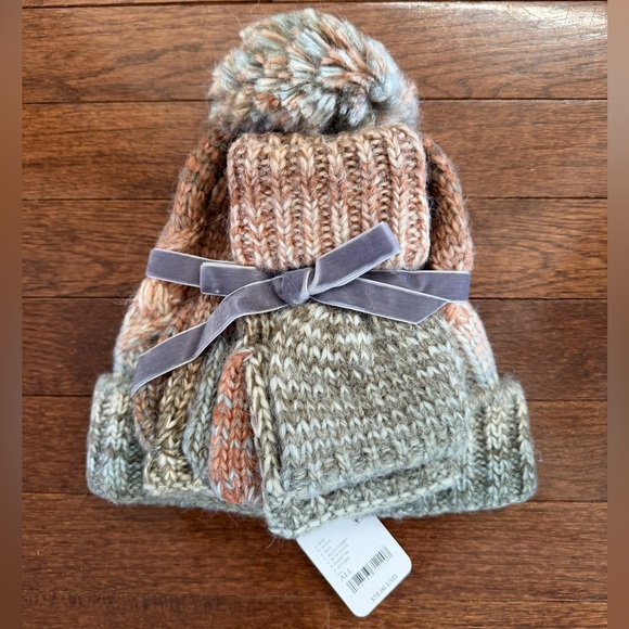 Free People Rainbow Run Hat and Glove Set main image 7